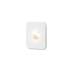 RIO SQ wpuszczana biała  230V LED 3W 22°  3000K