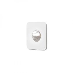 RIO SQ wpuszczana biała  230V LED 3W 22°  3000K