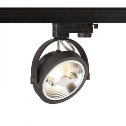 KELLY LED do szyny  3-faz czarna  230V LED 12W 24°  3000K