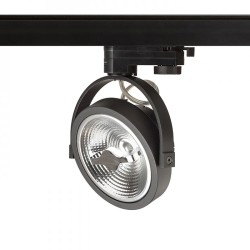 KELLY LED do szyny  3-faz czarna  230V LED 12W 24°  3000K