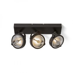 KELLY LED III ścienna czarna  230V LED 3x12W 24°  3000K