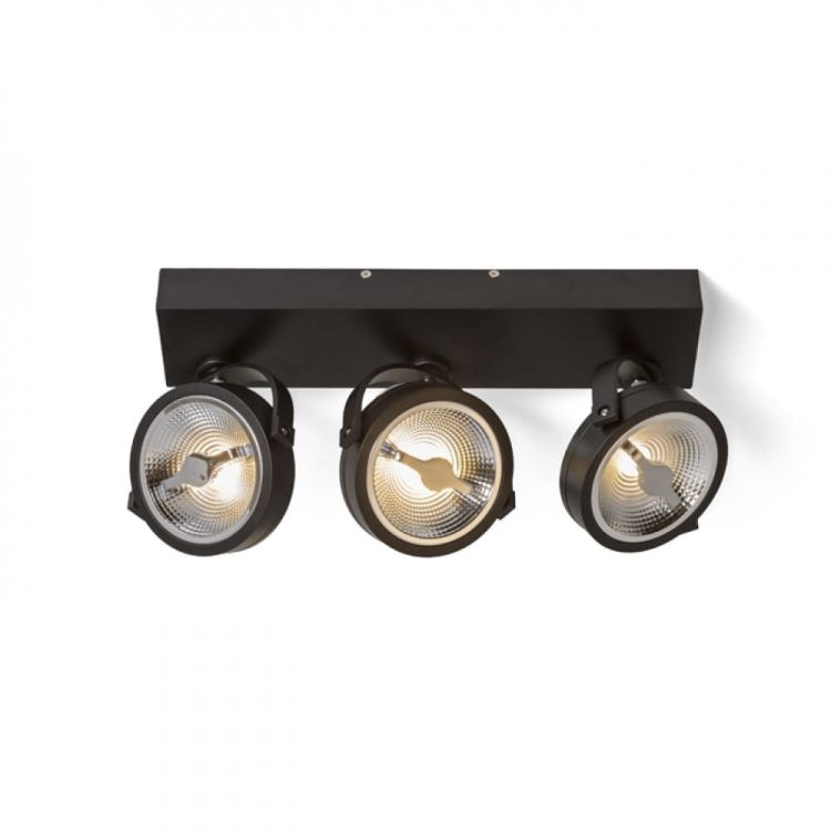 KELLY LED III ścienna czarna  230V LED 3x12W 24°  3000K