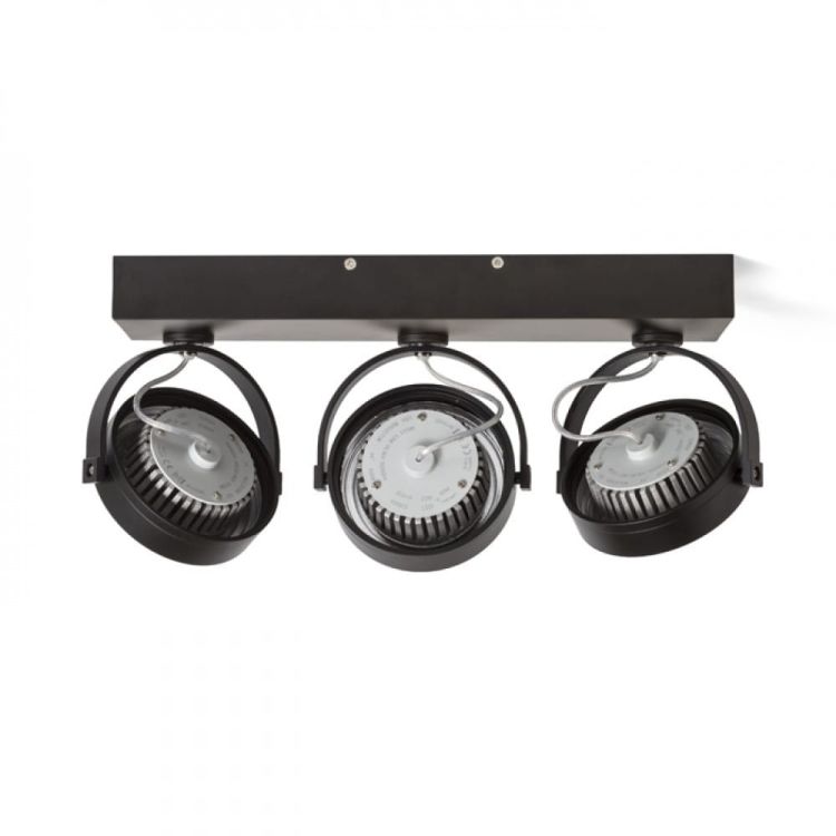KELLY LED III ścienna czarna  230V LED 3x12W 24°  3000K
