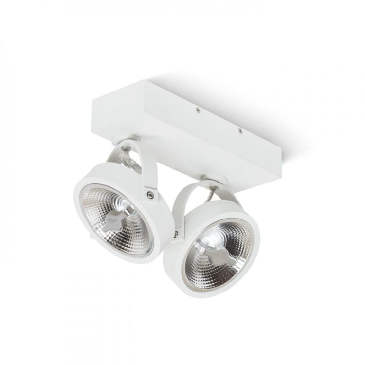 KELLY LED II ścienna biała  230V LED 2x12W 24°  3000K