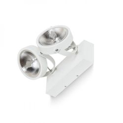 KELLY LED II ścienna biała  230V LED 2x12W 24°  3000K