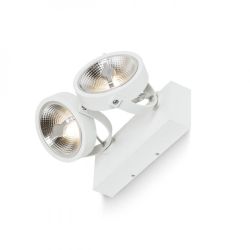 KELLY LED II ścienna biała  230V LED 2x12W 24°  3000K