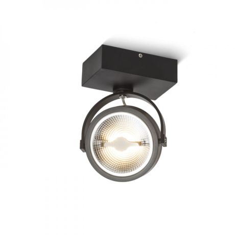 Przejdź do produktu KELLY LED I ścienna czarna  230V LED 12W 24°  3000K