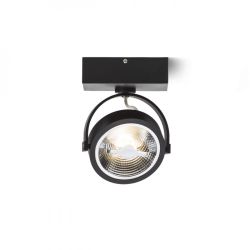 KELLY LED I ścienna czarna  230V LED 12W 24°  3000K