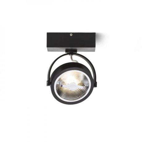Przejdź do produktu KELLY LED I ścienna czarna  230V LED 12W 24°  3000K