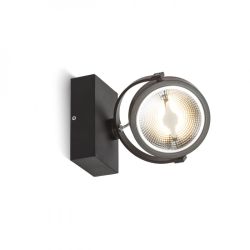 KELLY LED I ścienna czarna  230V LED 12W 24°  3000K