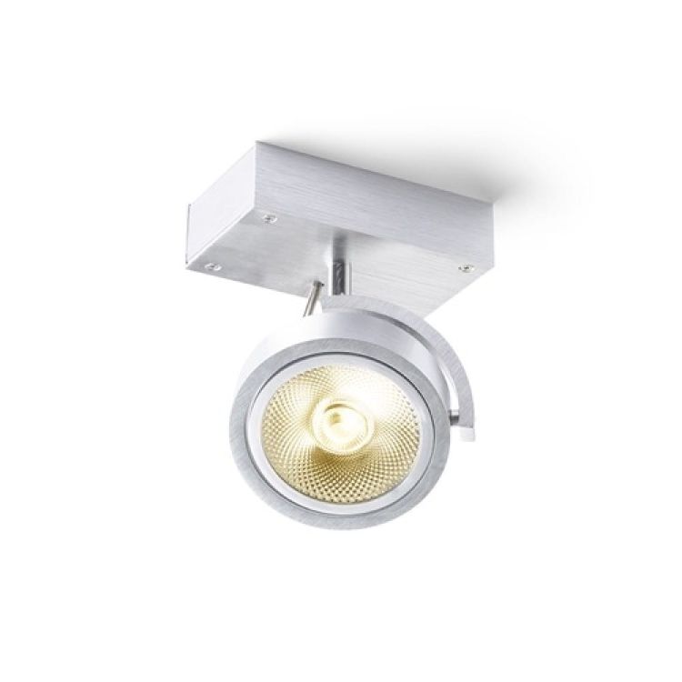 KELLY I ścienna  aluminium szczotkowane 230V/12V G53 50W