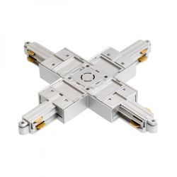 1F X łącznik srebrno-szara  230V