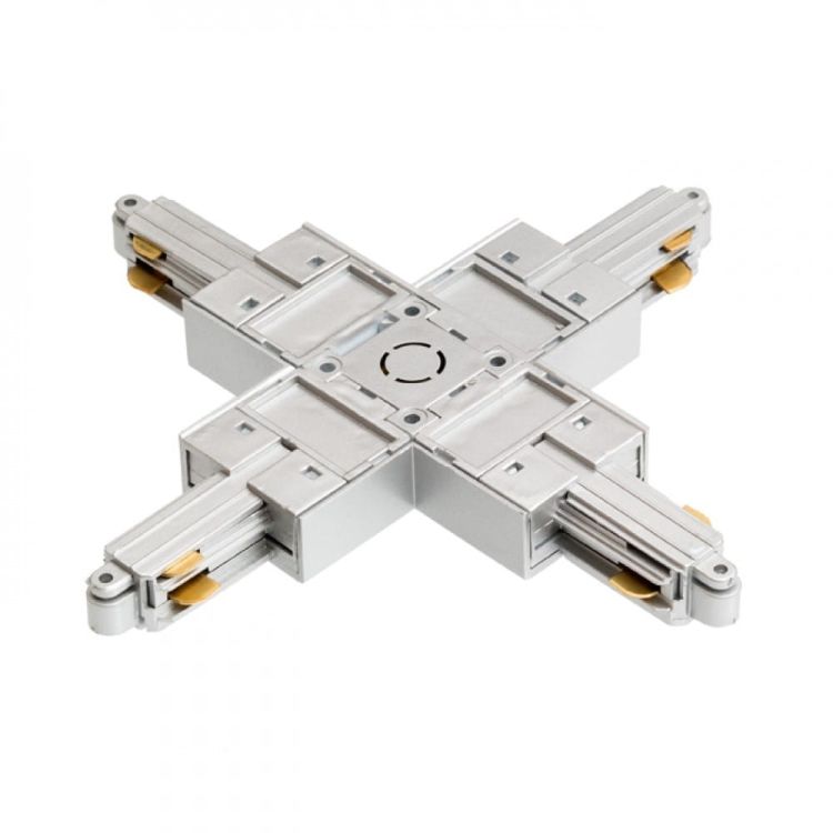 1F X łącznik srebrno-szara  230V