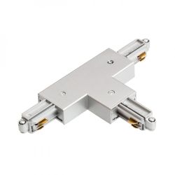 1F T łącznik lewy srebrno-szara  230V