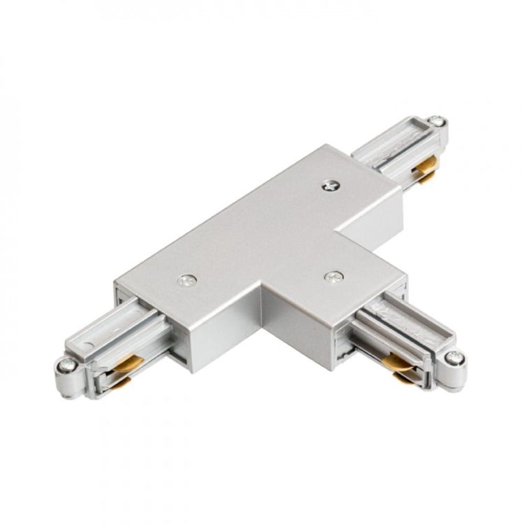 1F T łącznik lewy srebrno-szara  230V