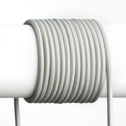 FIT 3x0,75 kabel tekstylny 1 mb szara