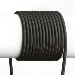 FIT 3x0,75 kabel tekstylny 1 mb czarna