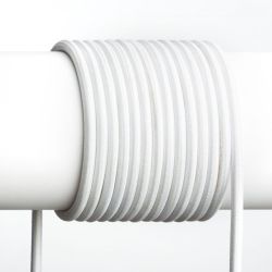 FIT 3x0,75 kabel tekstylny 1 mb biała