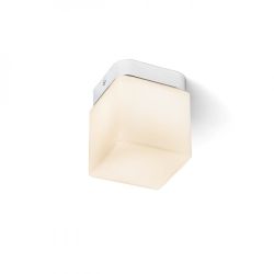 ESICA SQ sufitowa  chrom 230V LED 6W IP44  3000K