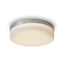 AWE 33 sufitowa  nikiel mat 230V LED 21W IP44  3000K