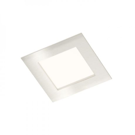 Przejdź do produktu SLENDER SQ 8 wpuszczana  nikiel mat 230V LED 3W  3000K