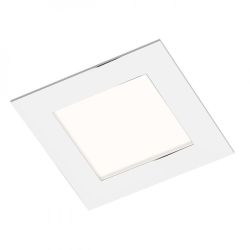 SLENDER SQ 8 wpuszczana  chrom 230V LED 3W  3000K