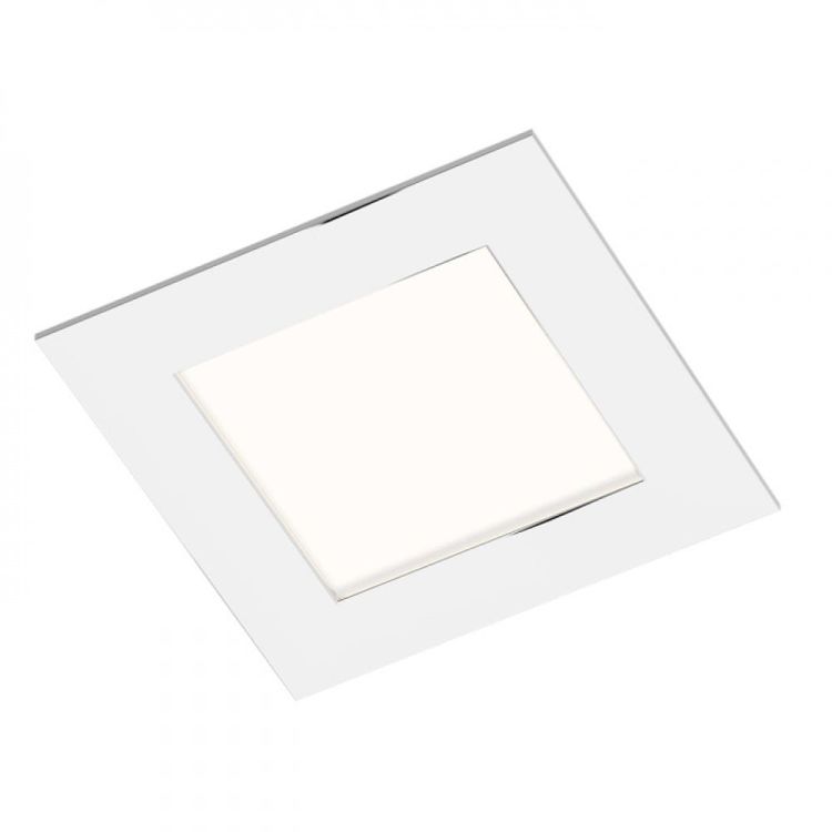 SLENDER SQ 8 wpuszczana  chrom 230V LED 3W  3000K