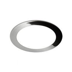 SLENDER R 17 wpuszczana  czarny chrom 230V LED 12W  3000K
