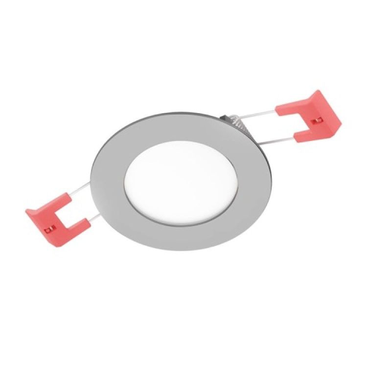 SLENDER R 8 wpuszczana  czarny chrom 230V LED 3W  3000K