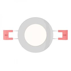 SLENDER R 8 wpuszczana  czarny chrom 230V LED 3W  3000K