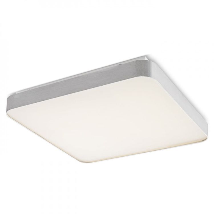MENSA SQ 80 sufitowa  aluminium szczotkowane 230V LED 138W  3000K