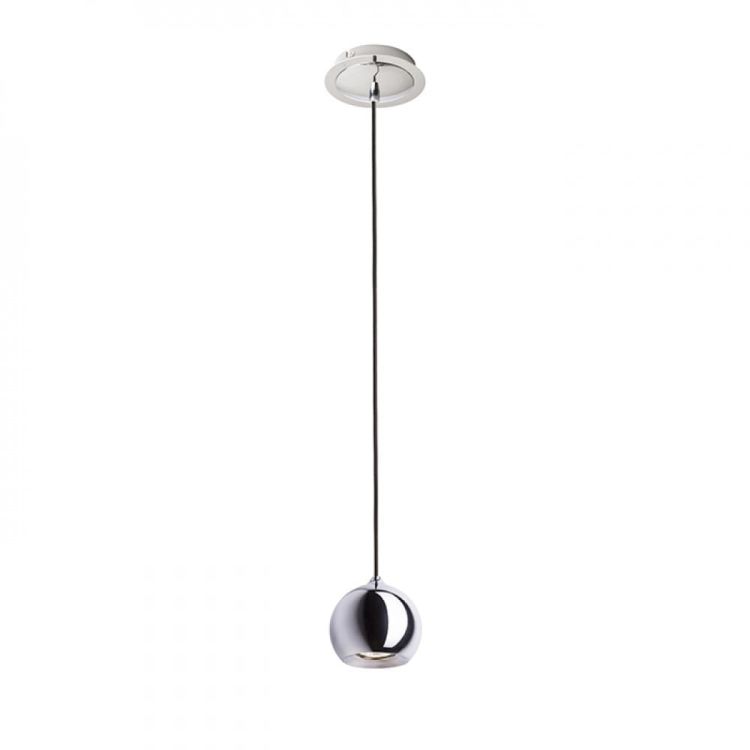 DESTY I wisząca czarna chrom 230V GU10 35W