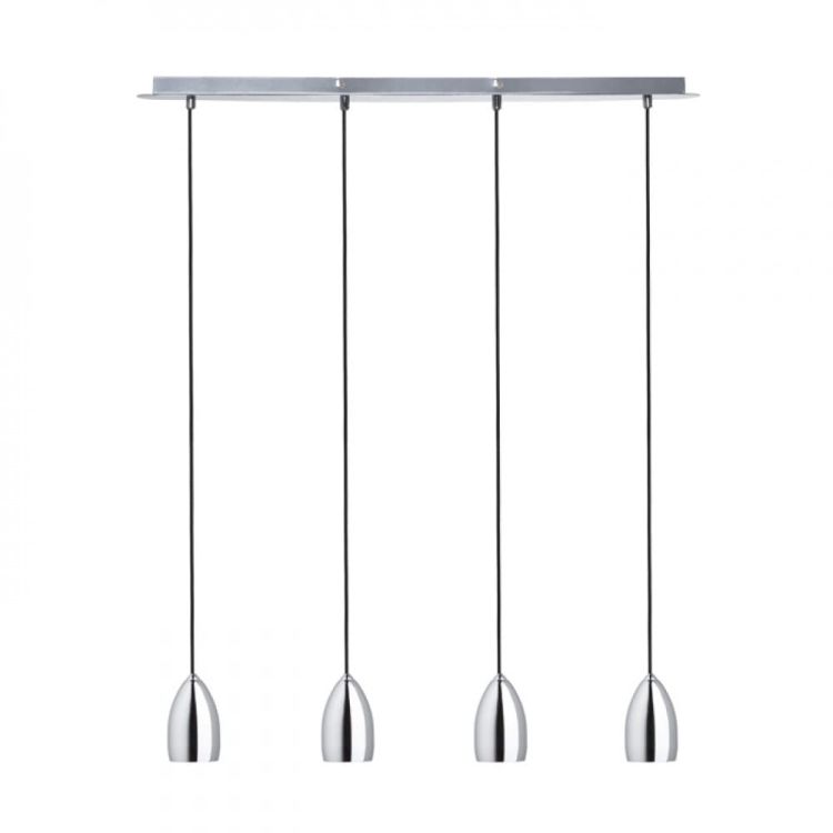 BABADES IV wisząca  chrom 230V GU10 4x35W