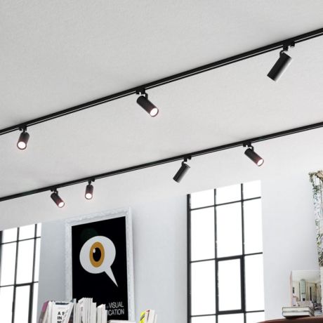 Przejdź do produktu FANGIO do szyny  3-faz czarna  230V LED 25W 36°  3000K