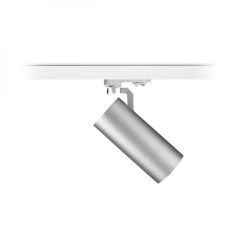 FANGIO do szyny  3-faz srebrno-szara  230V LED 25W 36°  3000K