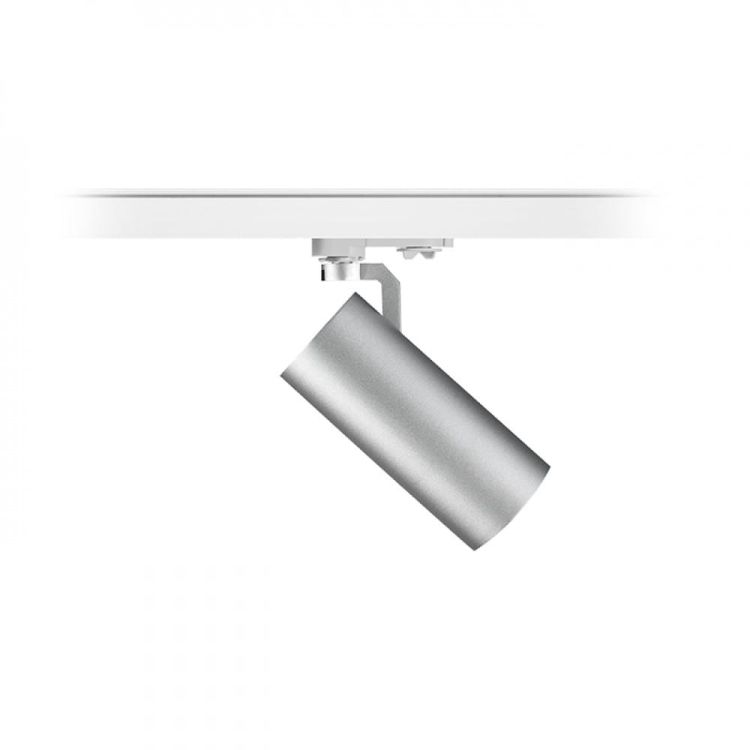 FANGIO do szyny  3-faz srebrno-szara  230V LED 25W 36°  3000K