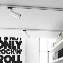 FANGIO do szyny  3-faz srebrno-szara  230V LED 25W 36°  3000K