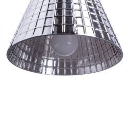 CORONA wisząca  szkło chromowane 230V E27 42W