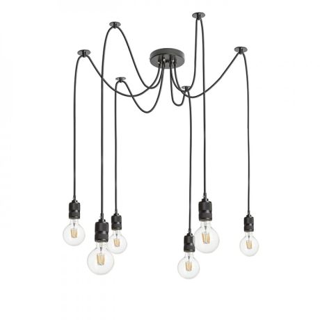 Przejdź do produktu CINDY VI wisząca czarna  230V LED E27 6x15W