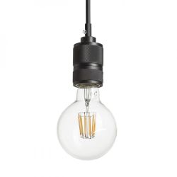 CINDY VI wisząca czarna  230V E27 6x42W