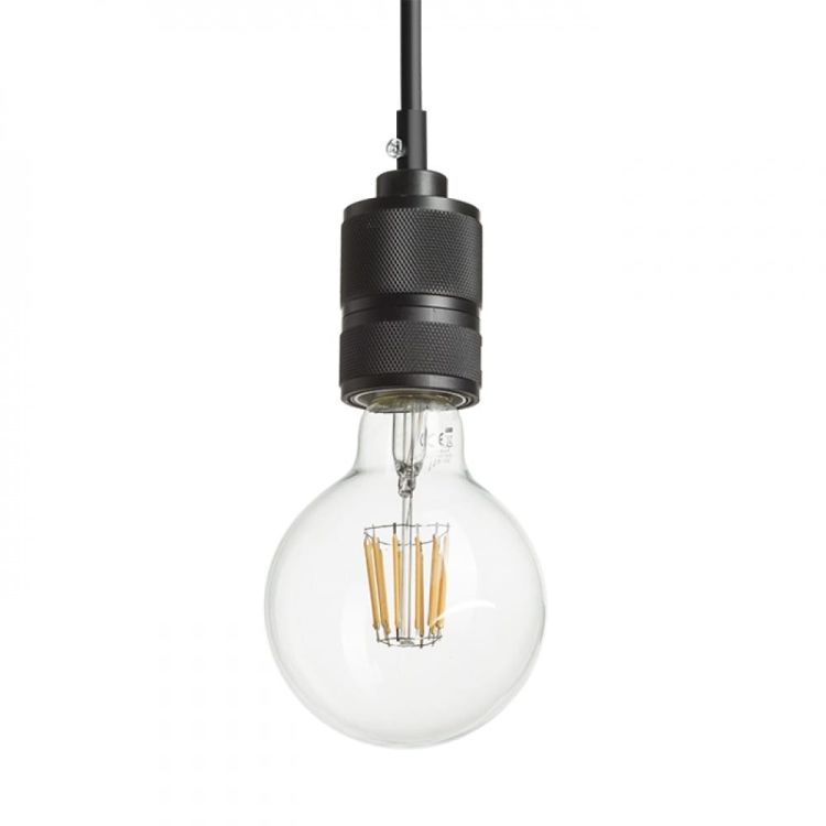 CINDY VI wisząca czarna  230V E27 6x42W