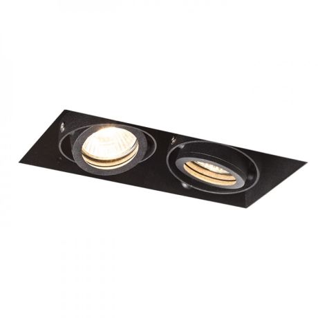 Przejdź do produktu ELECTRA II  czarna  230V GU10 2x50W