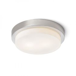 GORRA sufitowa  nikiel mat 230V E14 2x40W IP44