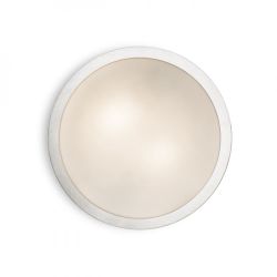 GORRA sufitowa  nikiel mat 230V E14 2x40W IP44