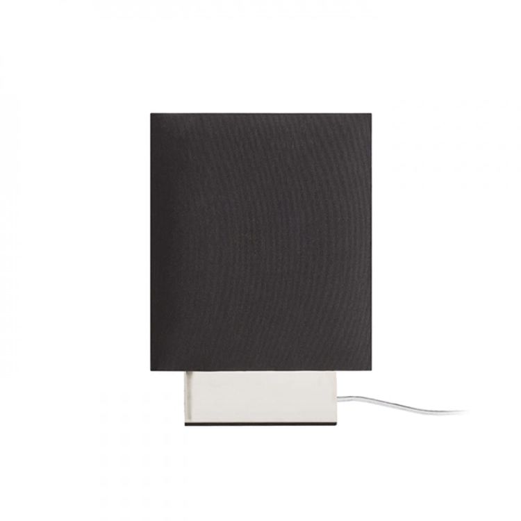 MONACO stołowa czarna chrom 230V E27 28W