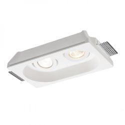 DINGO GU10 II kierunkowa  gipsowa 230V GU10 2x35W