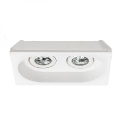 DINGO GU10 II kierunkowa  gipsowa 230V GU10 2x35W