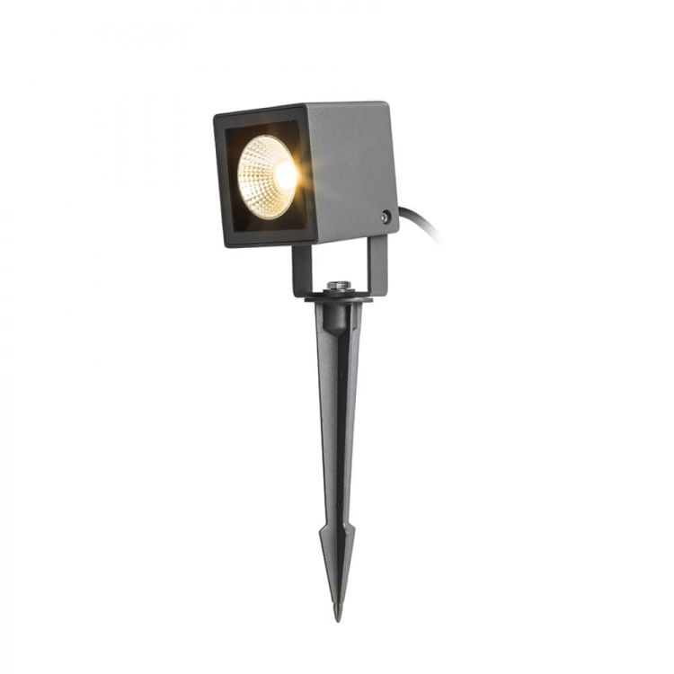 BORA na klinie antracyt  230V LED 6W 50° IP54  3000K