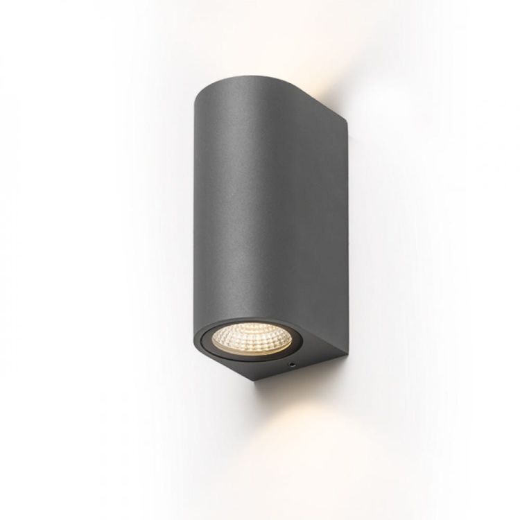 ZACK II  antracyt  230V LED 2x3W 58° IP54  3000K