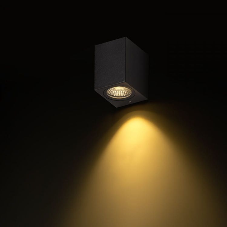 KUBI I  antracyt  230V LED 3W 56° IP54  3000K